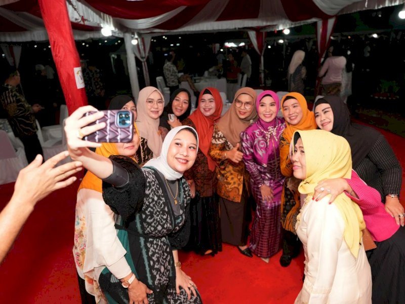 Malam ramah tamah perayaan HUN RI ke-79 di Sulbar. (Foto: IST)