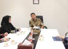 Akan Launching Aplikasi Srikandi, Kadis Kearsipan Makassar Temui Pjs Walikota Andi Arwin Azis