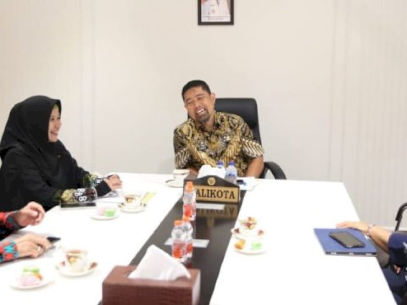 Akan Launching Aplikasi Srikandi, Kadis Kearsipan Makassar Temui Pjs Walikota Andi Arwin Azis