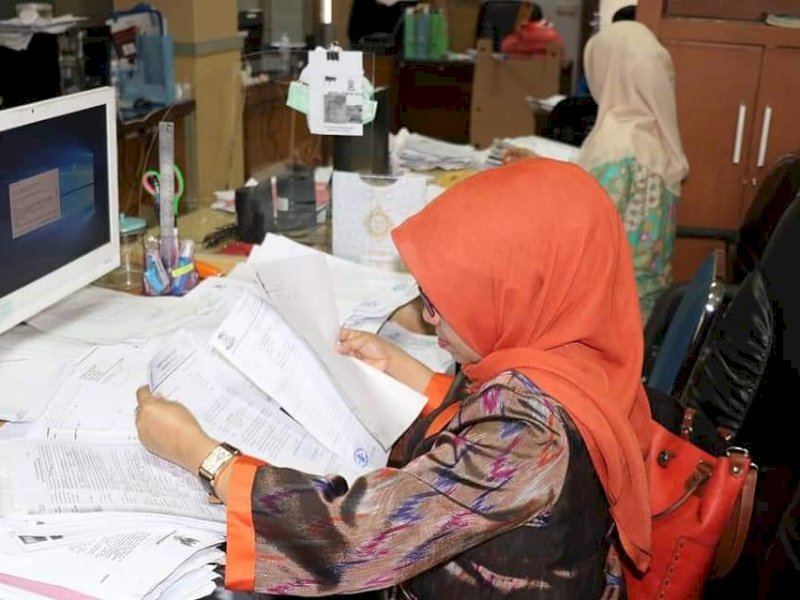 Dinas Kearsipan Makassar Lakukan Akuisisi Arsip Kelurahan Buloa