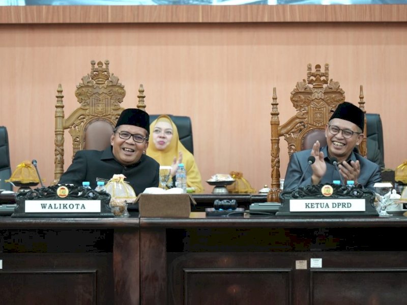 DPRD dan Pemkot Makassar menyepakati Ranperda APBD 2025.
