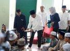 Kunjungi Ponpes Darul Ulum Al-Asyariyyah Majene, Bahtiar Uji Coba Makan Gizi Gratis