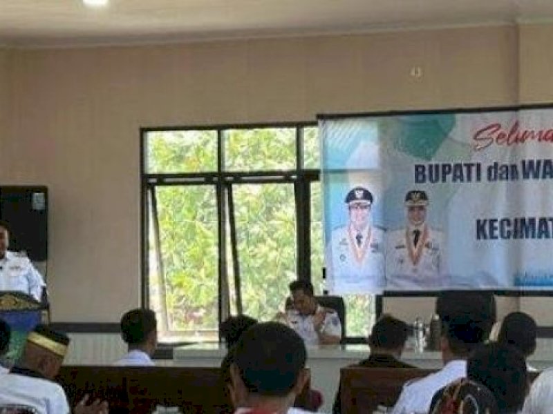 Bupati Maros Resmikan Kantor Camat Bontoa, Harap Pelayanan Semakin Baik