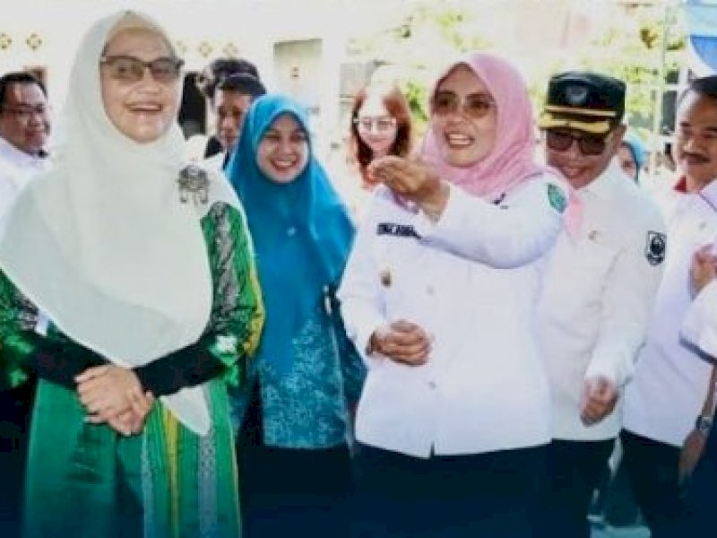 Plt Bupati Maros dan Pj Ketua TP PKK Sulsel Tinjau Posyandu Era Baru Mekar