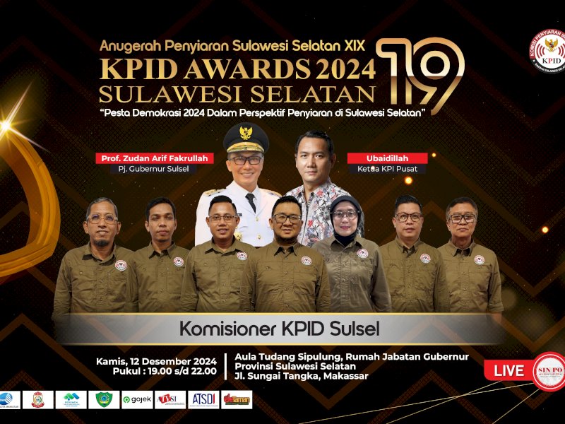 Jajaran komisioner KPID Sulsel