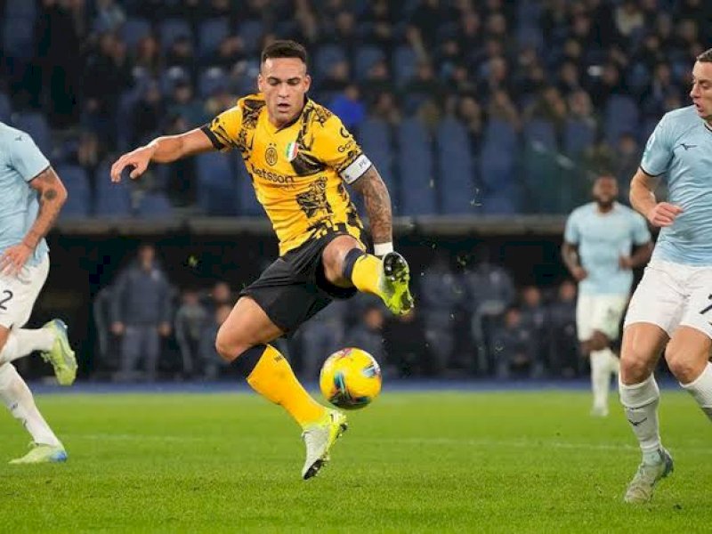 LIGA ITALIA: Inter Milan Bantai Lazio 6-0