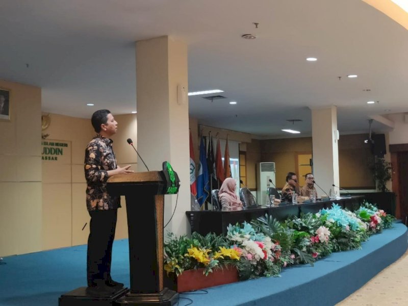Rektor UIN Alauddin Buka Sosialisasi Hak Paten yang Digelar LP2M