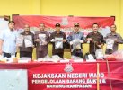 Kejari Wajo Musnahkan Barang Bukti 24 Perkara, Narkoba Dominan, 2 Kasus Cabul
