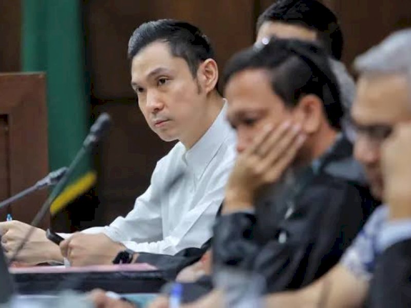 Harvey Moeis saat sidang pembacaan vonis. (int) 