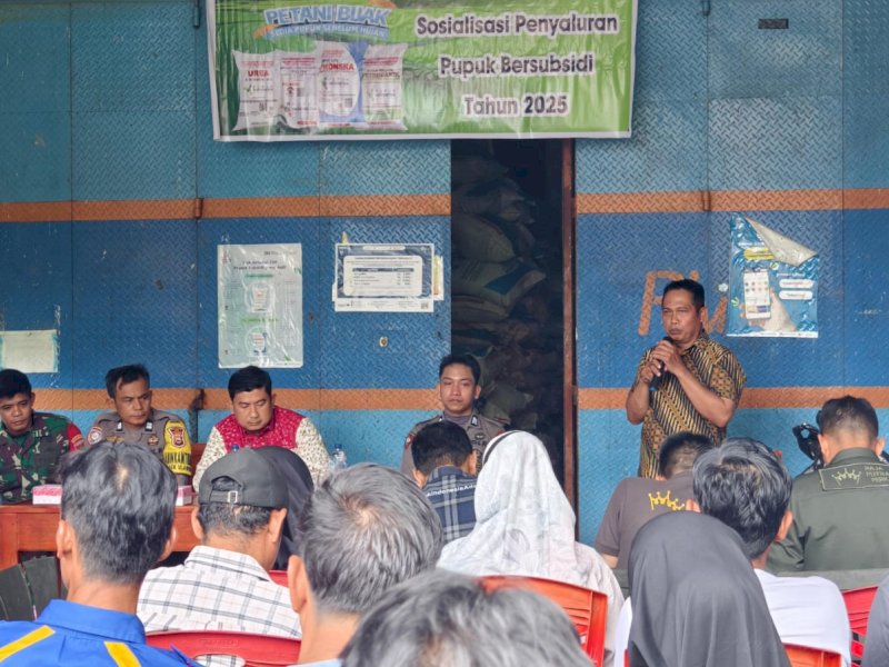 Sosialisasi Penyaluran Pupuk Bersubsidi Tahun 2025.