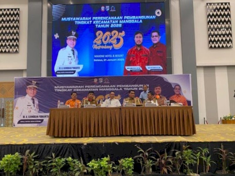 Musrenbang Kecamatan Manggala. 