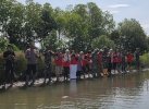 Cegah Abrasi, FPW Gandeng  TNI-Polri Tanam 2.025 Mangrove di Adinge Wajo