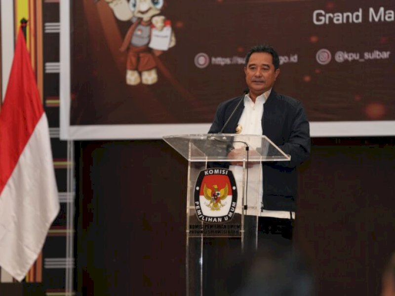 Pj Gubernur Bahtiar Sebut Pilkada Sulbar 2024 yang Paling Damai se Indonesia