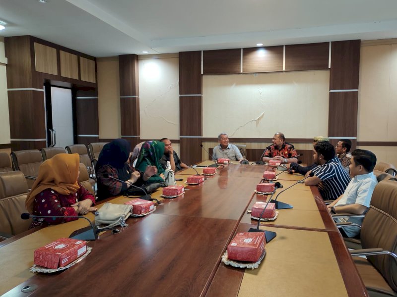 DPRD Kabupaten Wajo menerima kunjungan kerja DPRD Bantaeng. 