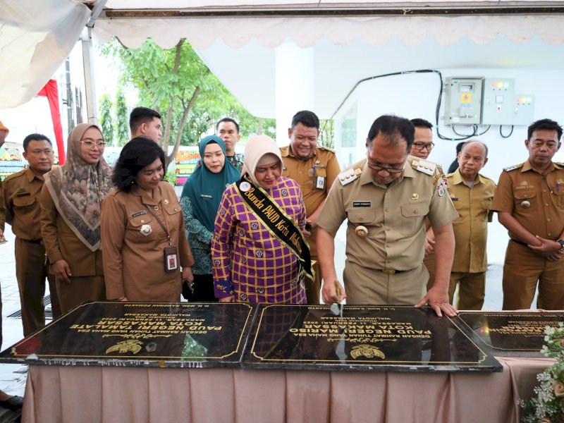 Wali Kota Makassar Moh Ramdhan Pomanto meresmikan gedung Kantor TP PKK Kota Makassar. 