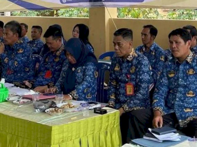 Musyawarah Perencanaan Pembangunan (Musrenbang) di Kecamatan Sungkai Jaya. 