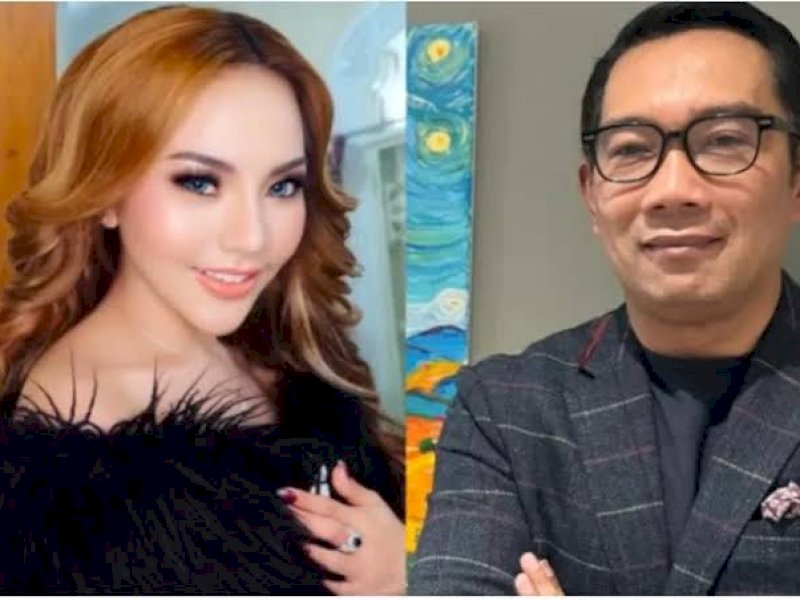 Lisa Mariana dan Ridwan Kamil