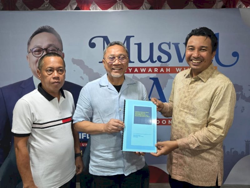 Bupati Luwu Utara Andi Abdullah Rahim, menemui langsung Menteri Koordinator Bidang Pangan (Menko Pangan), Zulkifli Hasan. 