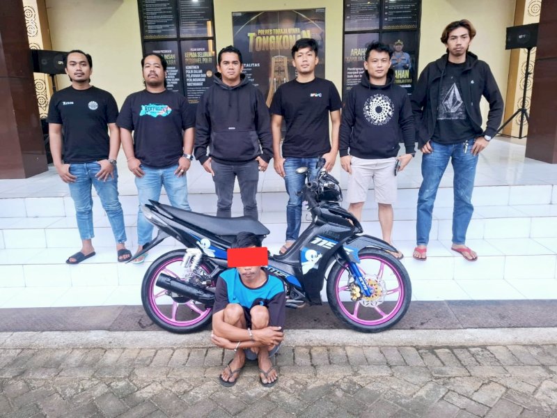 Residivis curanmor diamankan Polres Torut.