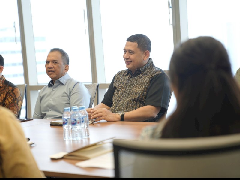 Rapat koordinasi antara Pemkot Makassar dan PT Itochu Indonesia. 