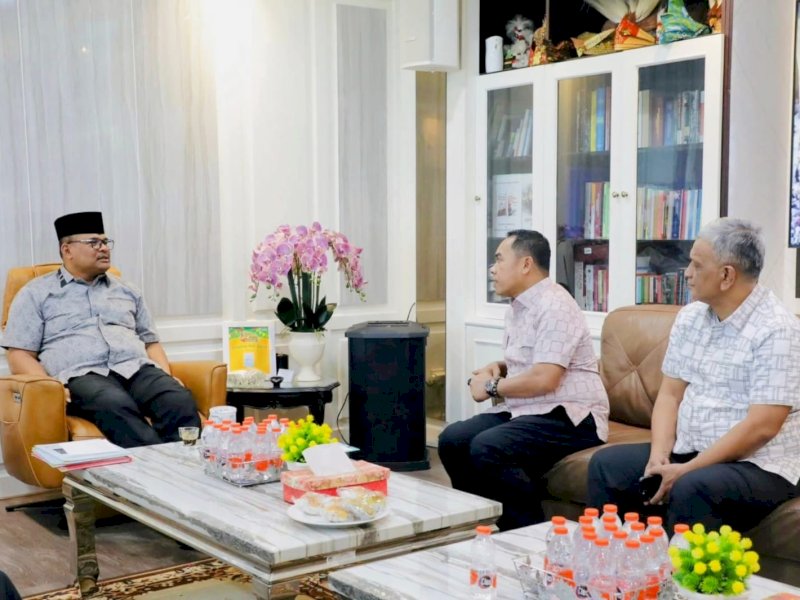 Bupati Wajo Andi Rosman menemui Dirjen Kemendagri di Jakarta. 