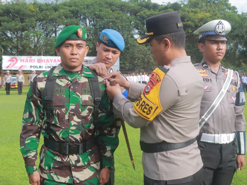 Apel gelar pasukan Operasi Patuh Pallawa 2025 di Lapangan Mapolres Wajo. 