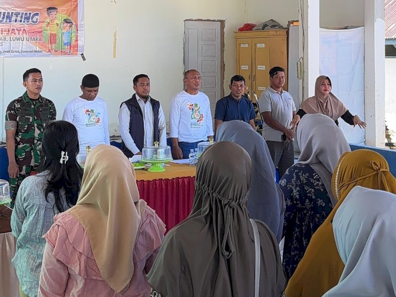 Fokus Tangani Stunting, Kades Muktijaya Luwu Utara Naikkan Honor Kader Posyandu