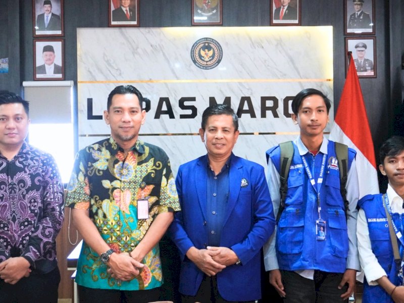 Mahasiswa STIMI YAPMI Makassar Magang di Lapas Maros, Diharap jadi Ruang Edukatif 