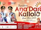 HUT Ke-80 RI, Disporapar-Adwindo Gelar Pemilihan Ana&rsquo;dara dan Kallolo Luwu Utara