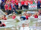Pejabat hingga Jurnalis Meriahkan Lomba Dayung HUT ke-80 RI di Bone