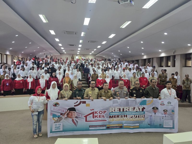 153 pengurus Koperasi Merah Putih di lepas untuk mengikuti retreat di Malino. 