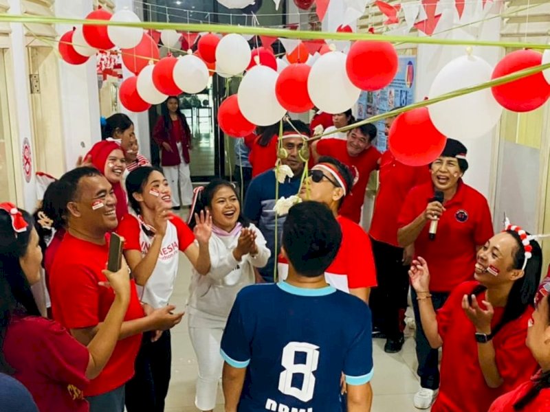 Kemeriahan lomba yang digelar DPML Toraja Utara. 