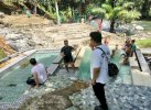 Intip Keseruan Artis Keljo Idol di Wisata Permandian Air Panas Pincara Luwu Utara