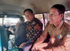 Penampakan Pejabat Diskominfo Luwu Utara Naik Angkot ke Acara Bimtek di Makassar