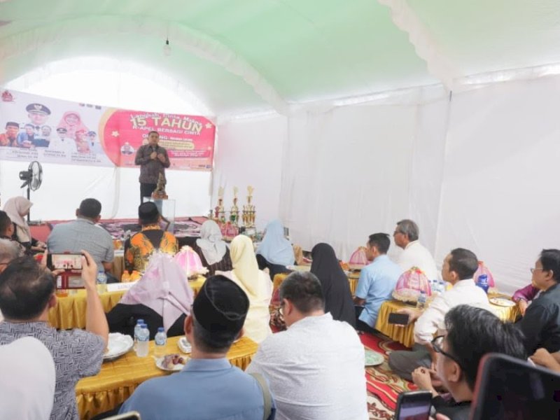 Diskusi Oblong&nbsp;(Obrolan Lorong) yang digelar di Jalan Dg. Tata, Kecamatan Tamalate. 