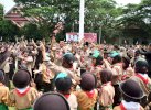Ribuan Peserta Apel Meriahkan HUT ke-64 Pramuka di Luwu Utara