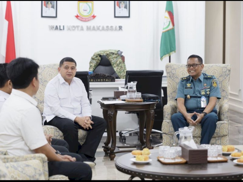 Wali Kota Makassar, Munafri Arifuddin bertemu dengan jajaran RSGM Ladokgi di Balai Kota Makassar. 