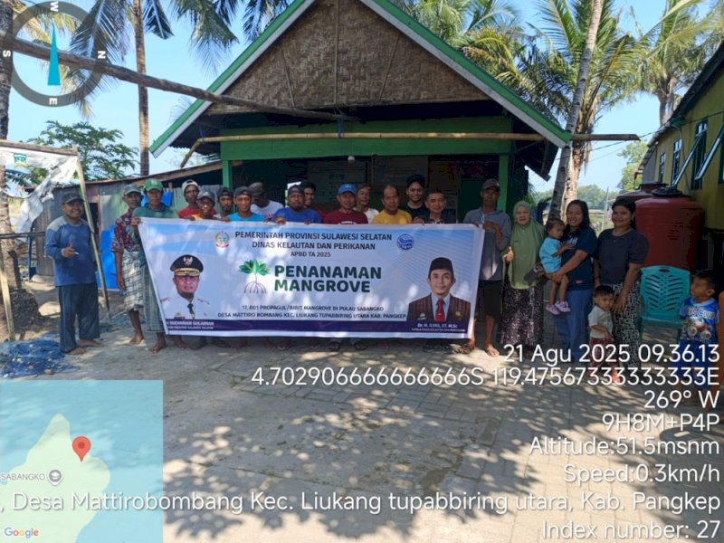 Menuju Ekonomi Biru, Pemprov Sulsel Galakkan Tanam Mangrove di 4  Kabupaten