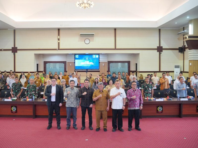 Forum uji publik RUU Keamanan dan Ketahanan Siber di Kantor Gubernur Sulsel. 