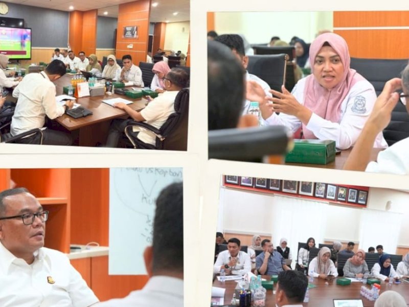 Dinas Pekerjaan Umum Kota Makassar menggelar rapat bersama Kejari Makassar. 