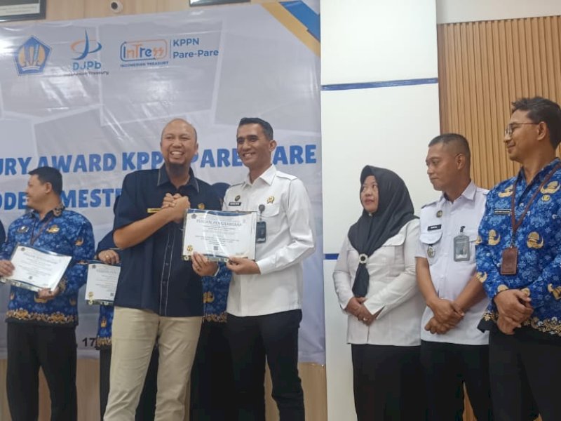 Lapas Kelas IIA Parepare meraih Indikator Kinerja Pelaksanaan Anggaran (IKPA). 