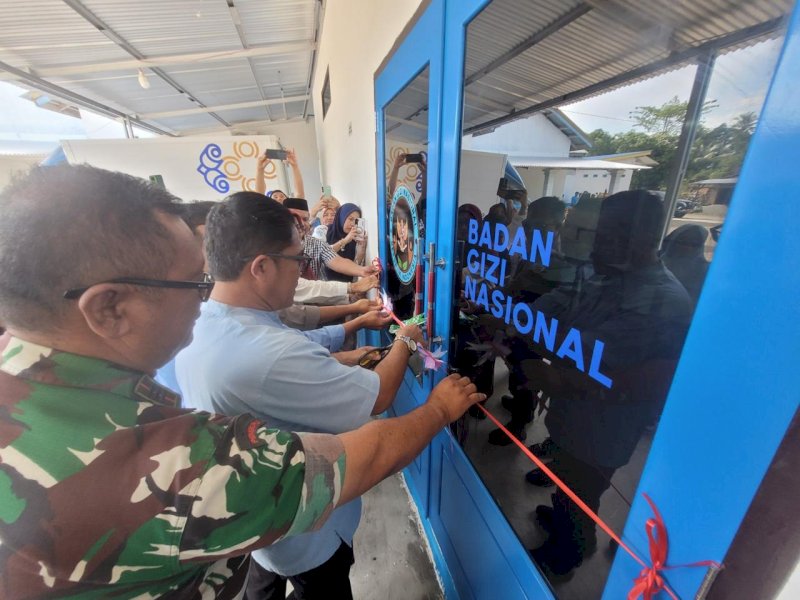 Dapur Satuan Pelayanan Pemenuhan Gizi (SPPG) untuk Program Makan Bergizi Gratis (MBG) resmi dibangun di Desa Sidoraharjo Kecamatan Sukamaju Selatan (Sultan).