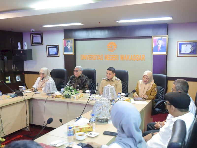 Temu Awal Rencana Penyusunan Kurikulum Muatan Lokal dan Pendidikan Karakter yang digelar di Universitas Negeri Makassar (UNM). 