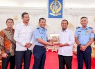 Gubernur Sudirman-Dirjen Badilmitun Bahas Persiapan Pembangunan Pengadilan Militer Tinggi Makassar