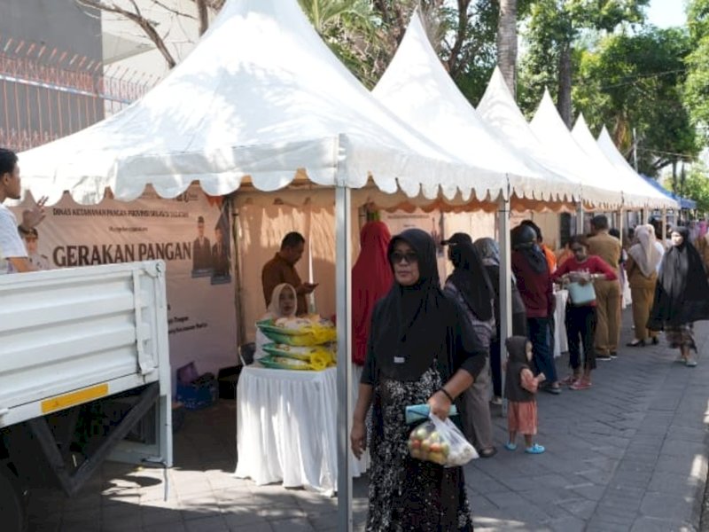 Pemprov Sulsel Gelar Gerakan Pangan Murah Serentak di 24 Kabupaten/Kota