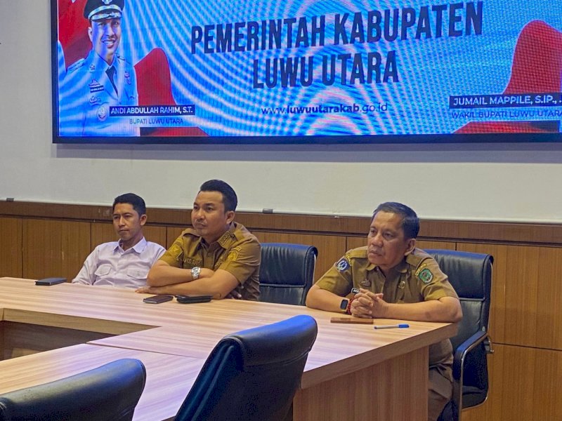 Rapat Koordinasi Nasional yang dilaksanakan secara virtual terkait program MBG. 