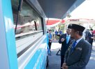 Pertama di Sulsel, Gubernur Sudirman Luncurkan Mesin Pencetak KTP Mobile