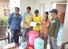 Disdukcapil Lutra Serahkan Dokumen Kependudukan Warga Korban Kebakaran di Desa Tarobok