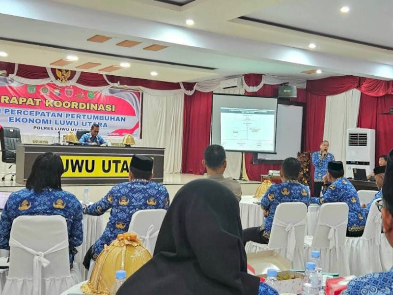 Focus Group Discussion (FGD). Diskusi membahas tentang strategi masing-masing perangkat daerah dalam rangka mengakselerasi pertumbuhan ekonomi Luwu Utara.