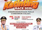 HUT Sulsel, Pemprov Kembali Gelar Katinting Race 2025 di CPI Makassar 
